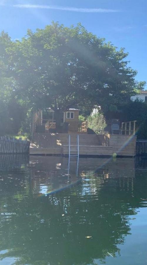 Les Cygnes Au Bord Du Loing Villa Montigny-sur-Loing Exterior foto